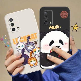 เคสโทรศัพท์มือถือแบบนิ่ม TPU ลายการ์ตูนแมว C_A8 สําหรับ OPPO A74 2021 OPPO A95