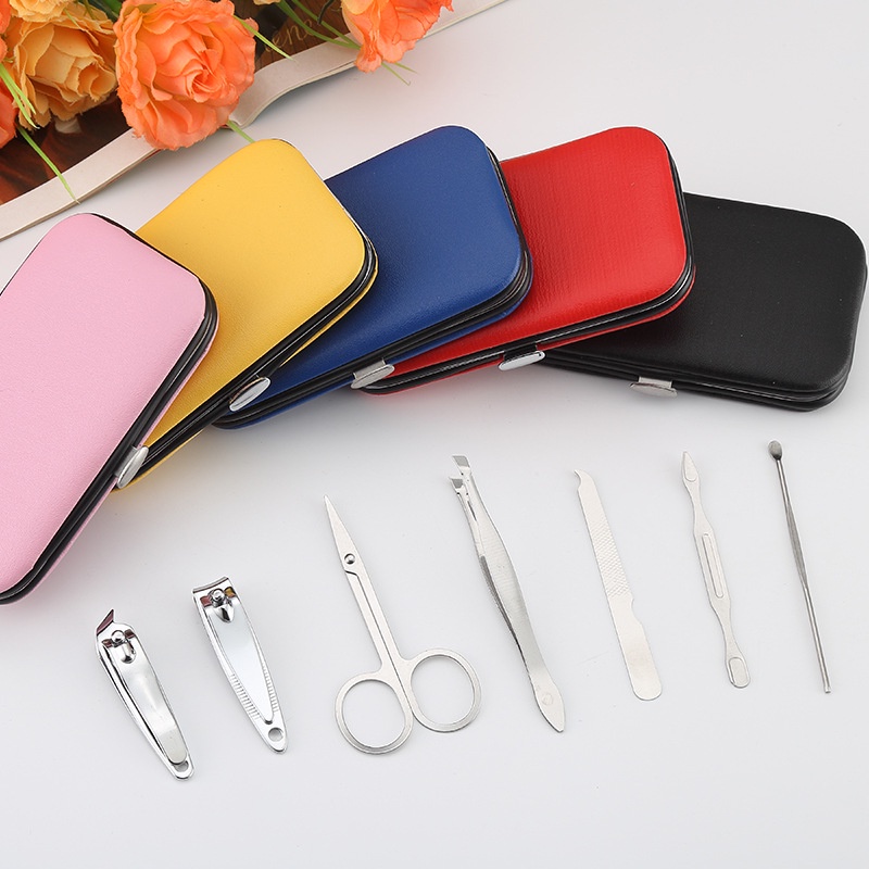 กรรไกรตัดเล็บ ชุดอุปกรณ์ตัดเล็บ ชุดตัดเล็บ ลายการ์ตูน พร้อมกระเป๋า ขนาดพกพา คม อุปกรณ์ตัดเล็บ ตัดเล็บ ชุดตัดเล็บ 7 ชิ้น - รูปที่ 7