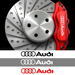 สติกเกอร์ไวนิล คาลิปเปอร์ ตกแต่งล้อรถยนต์ สําหรับ Audi A4L Q5L A5 A3 A6 C5 Q5 6 ชิ้น ต่อชุด