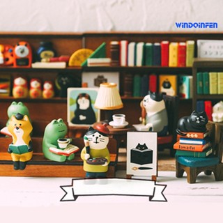 【WD】ฟิกเกอร์สัตว์จิ๋ว น้ําหนักเบา ของขวัญวันเกิด สําหรับตกแต่ง