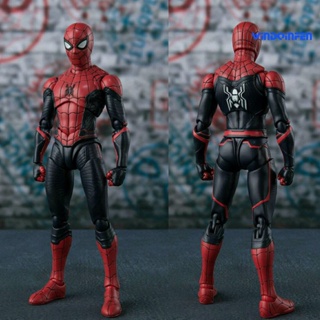 【WD】โมเดลฟิกเกอร์ รูปแมงมุม The Avengers Spider ขยับข้อต่อได้ สําหรับเด็ก