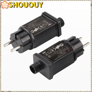 Shououy อะแดปเตอร์สายไฟ IP44 AC 110V เป็น DC 12V 1A