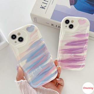 เคสโทรศัพท์มือถือ ขอบโค้ง สีฟ้า สีม่วง สําหรับ OPPO A98 A96 A95 A94 A93 A92 A78 A77S A76 A74 A58 A57 A55 A54 A53 A52 A17 A16K A15S A31 A5S A3S F11