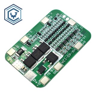 บอร์ดป้องกัน 6S 15A 24V PCB BMS สําหรับโมดูลเซลล์แบตเตอรี่ลิเธียมลิเธียม 18650 DIY 6 แพ็ค