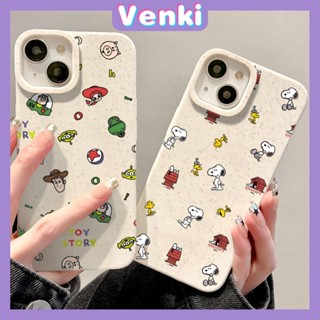 Venki - เข้ากันได้สำหรับ เคสไอโฟน เคสไอโฟน11 เคส iphone 11เป็นมิตรกับสิ่งแวดล้อมย่อยสลายได้เคสสีขาวกันกระแทกป้องกันรถน่ารักการ์ตูนสุนัขเข้ากันได้กับ iPhone 14 Pro max 13 Pro max 12 Pro Max 11 XR 7Plus 8Plus