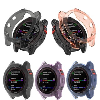 เคสซิลิโคน TPU แบบนิ่ม ป้องกันรอย สําหรับ Garmin Fenix 5