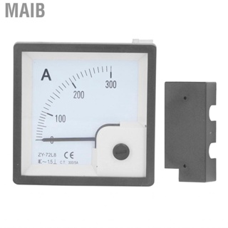 Maib Mounted Current Panel  0 To 300A Accurate Measurement Ammeter Easy Read for Generator