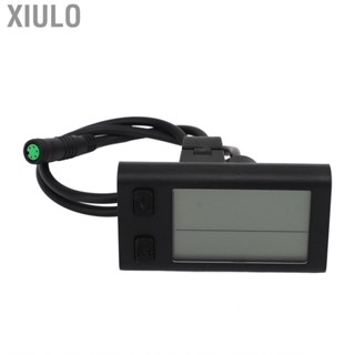 Xiulo Electric Bike Display Panel  24V 36V 48V ABS Housing LCD Odometer for Outdoor Cycling