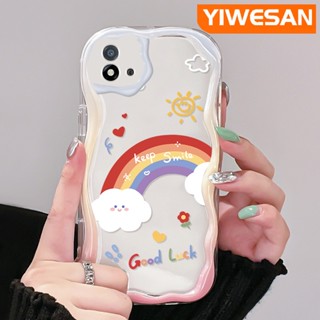 เคสโทรศัพท์มือถือ ซิลิโคนใส กันกระแทก ลายการ์ตูนสายรุ้งน่ารัก สําหรับ Realme C20 C20A C11 2021 C11 2020 Narzo 50i