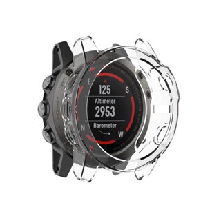 สําหรับ Garmin Fenix 5 สมาร์ทวอทช์ กรอบป้องกัน เคส TPU นิ่ม กันชน