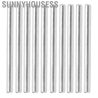 Sunnyhousess 10pcs RC  Rod Shaft Stainless Steel Silver Brushless Accessories F WT