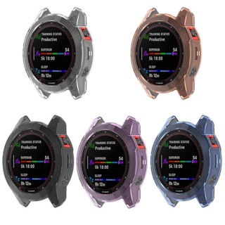 สําหรับ Garmin Fenix 5 เคสนาฬิกา TPU นิ่ม ป้องกันหน้าจอ