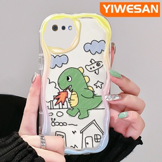 เคสโทรศัพท์มือถือ ซิลิโคนใส กันกระแทก ลายการ์ตูนมังกรน่ารัก สีสันสดใส สําหรับ Realme C2 C2S OPPO A1K