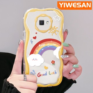 เคสโทรศัพท์มือถือ ซิลิโคนนุ่ม ใส กันกระแทก ลายการ์ตูนสายรุ้งน่ารัก สําหรับ Samsung J7 Prime J7 Prime 2 J2 Prime