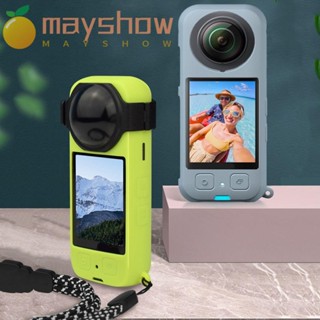 Mayshow ฝาครอบป้องกันเลนส์กล้อง ป้องกันรอยขีดข่วน สําหรับ Insta360 X3