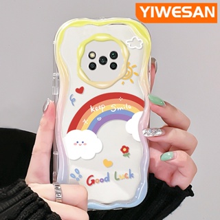 เคสโทรศัพท์มือถือ ซิลิโคนใส กันกระแทก ลายการ์ตูนสายรุ้งน่ารัก สําหรับ Xiaomi Poco X3 NFC Poco X3 Pro Poco X3 GT Poco X4 NFC X4 GT M3 F4