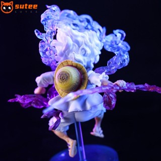 Sutee โมเดลฟิกเกอร์ Pvc รูปปั้นอนิเมะวันพีช Nika Battle YZ Nica Luffy ขนาด 10 ซม. ของขวัญ ของเล่นสําหรับเด็ก