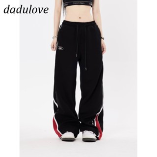 DaDulove💕 New American Ins High Street Striped Casual Pants Niche High Waist Loose Wide Leg Pants Trousers