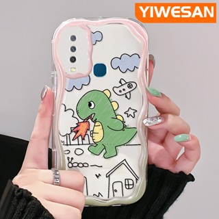 เคสโทรศัพท์มือถือ ซิลิโคนใส กันกระแทก ลายการ์ตูนมังกรน่ารัก สีสันสดใส สําหรับ VIVO Y12 Y15 Y17 Y12i Y3 Y3s 2020