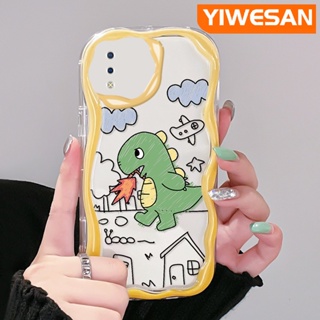 เคสโทรศัพท์มือถือ ซิลิโคนนุ่ม ใส กันกระแทก ลายการ์ตูนมังกรน่ารัก สีสันสดใส สําหรับ VIVO Y93 Y93s Y91 Y91i Y95