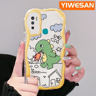 เคสโทรศัพท์มือถือ ซิลิโคนใส กันกระแทก ลายการ์ตูนมังกรน่ารัก สีสันสดใส สําหรับ Infinix Hot 9 Pro Hot 9 Play Hot 12 Play