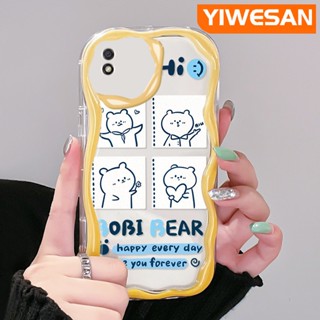 เคสโทรศัพท์มือถือ ซิลิโคนใส กันกระแทก ลายการ์ตูนหมี Bobi Bear สีสันสดใส สําหรับ Xiaomi Redmi 9C NFC Redmi 9A 9i A1 A2 POCO C31