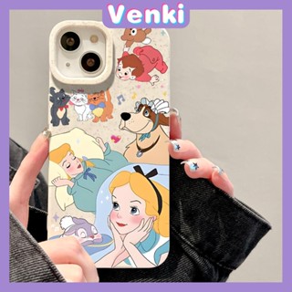 Venki - เข้ากันได้สำหรับ เคสไอโฟน เคสไอโฟน11 เคส iphone 11 เป็นมิตรกับสิ่งแวดล้อมเคสสีขาวที่ย่อยสลายได้กันกระแทกป้องกันเจ้าหญิงผมสีเหลืองสวยเข้ากันได้กับ iPhone 14 Pro max 13 Pro max 12 Pro Max 11 XR 7 8