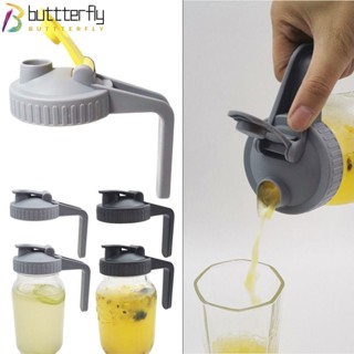 Buttterfly ฝาปิดขวดโหลเมสัน พลาสติก 70 มม. สําหรับขวดโหลปากกว้าง