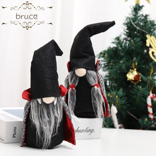 Bruce Gnomes ตุ๊กตาแม่มด หมวกคลุม แบบนิ่ม ขาสั้น ไร้หน้า สําหรับตกแต่งบ้าน