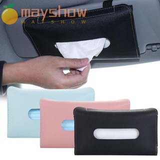 Mayshow กระเป๋าเก็บแผ่น CD การ์ด ที่บังแดดรถยนต์ คุณภาพสูง