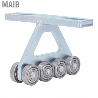 Maib caster wheel 8 Wheels Trolley Assembly Silver T Type Pulley for Taller Strut Channel wheels furniture