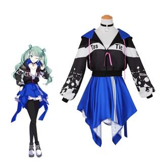 เครื่องแต่งกายคอสเพลย์ นักร้อง Miku fate Hatsune Miku สองมิติ