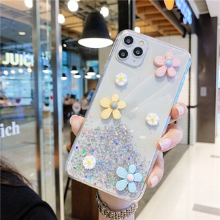 เคสโทรศัพท์มือถือ TPU ลายการ์ตูนดอกทานตะวัน สําหรับ Samsung S8 S9 Plus S10 S20 S21 S23 Ultra Note 8 9 10 20