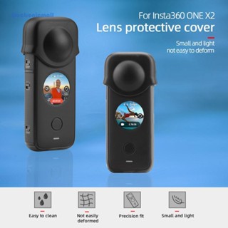 [ElectronicMall01.th] ใหม่ ฝาครอบเลนส์กล้อง ซิลิโคน สําหรับ Insta360 ONE X2