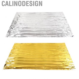 Calinodesign Survival  Tear Resistant Windproof  Reflective Effects Lightweight Emergency for Adults Camping