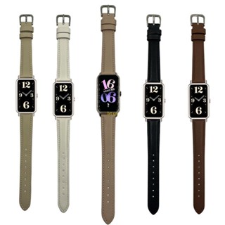 Btsg สายนาฬิกาข้อมือหนัง ปรับได้ ระบายอากาศ ทนต่อการสึกหรอ สําหรับ Mini Watch