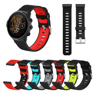 Btsg สายรัดข้อมือ ซิลิกานิ่ม กันน้ํา ซักล้างได้ สําหรับ SpartanSport Hr Baro Band