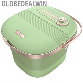 Globedealwin Foldable Foot Bath Basin Small Household  Soaking Tub Automatic Heating Thermostatic