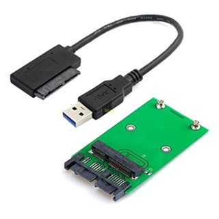 Btsg การ์ดอะแดปเตอร์ 6Gbps USB 2 0 เป็น mSATA SSD - Add On to Micro 16pin Connector