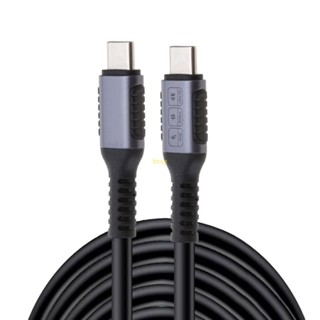 Btsg สายชาร์จ USB4 40Gbps Type C 240W 8K สําหรับถ่ายโอนข้อมูล