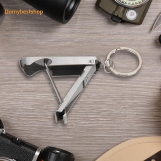 [Domybestshop.th] 2-in-1 กรรไกรตัดเล็บ แบบพกพา EDC