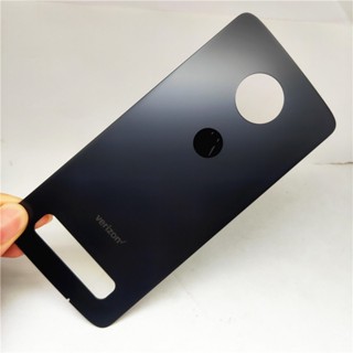 ฝาครอบแบตเตอรี่ด้านหลัง สําหรับ Moto Z4 Motorola Moto Z4 Z4Play XT1980-04