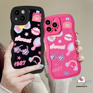 เคสโทรศัพท์มือถือนิ่ม ขอบหยัก ลายกราฟฟิตี้หัวใจ ดาวน่ารัก สําหรับ Vivo Y16 Y36 Y12 Y17 Y27 Y22 Y20 Y11 Y02 Y22s Y15A Y33s Y12s Y30 V25E Y91 V21 Y50 Y12i Y15s Y15 Y02s Y35 Y21 Y21s Y91C Y93