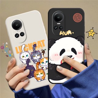 เคสโทรศัพท์มือถือแบบนิ่ม TPU ลายการ์ตูนแมว C_A8 สําหรับ OPPO Reno10 5G OPPO Reno 10 5G OPPO Reno 10 PRO 5G