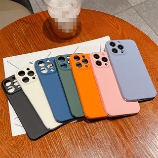 เคสโทรศัพท์มือถือ PC แข็ง ผิวด้าน กันกระแทก สีแคนดี้ สําหรับ Apple iPhone15 iPhone 15 Pro Max Plus 15Pro