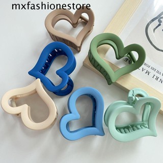 Mxfashione กิ๊บติดผม อะคริลิค กลวง หัวใจ กรงเล็บ หวานแหวว สําหรับผู้หญิง