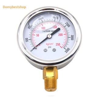 [Domybestshop.th] เครื่องวัดความดันน้ํามันไฮดรอลิค 0-3500PSI US