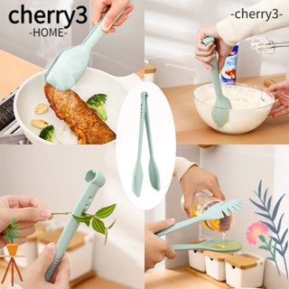 Cherry3 ที่คีบอาหาร ซิลิโคน ทนความร้อน อเนกประสงค์ ทําความสะอาดง่าย ทนทาน 3 in 1