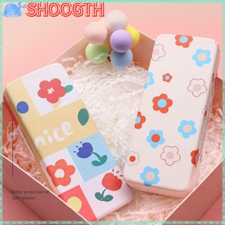 Shoogth เคสหนัง PU แฟชั่น สําหรับป้องกันแว่นตา