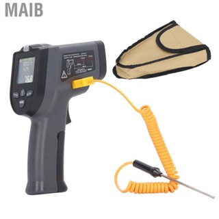 Maib Temperature Meter Digital  Backlit LCD Display ABS for  Processing